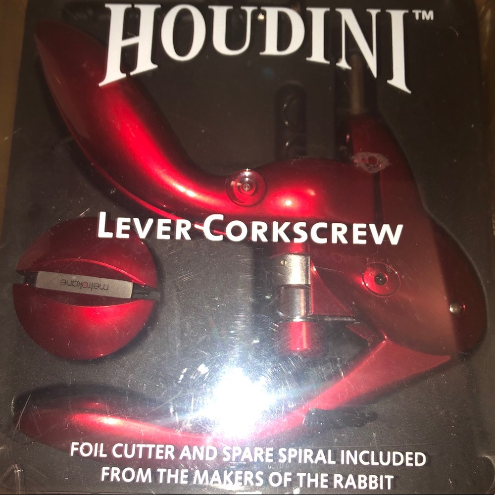 Houdini Brand New Wine Opener Set